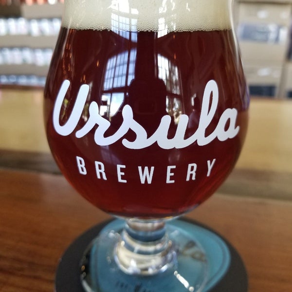 Photo taken at Ursula Brewery by Jennifer T. on 6/25/2019