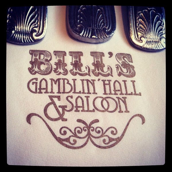 Photo taken at Bill&#39;s Gamblin&#39; Hall &amp; Saloon by Andrea on 4/8/2013