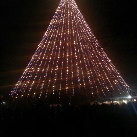 Photo taken at Austin Trail of Lights by robert s. on 12/23/2012