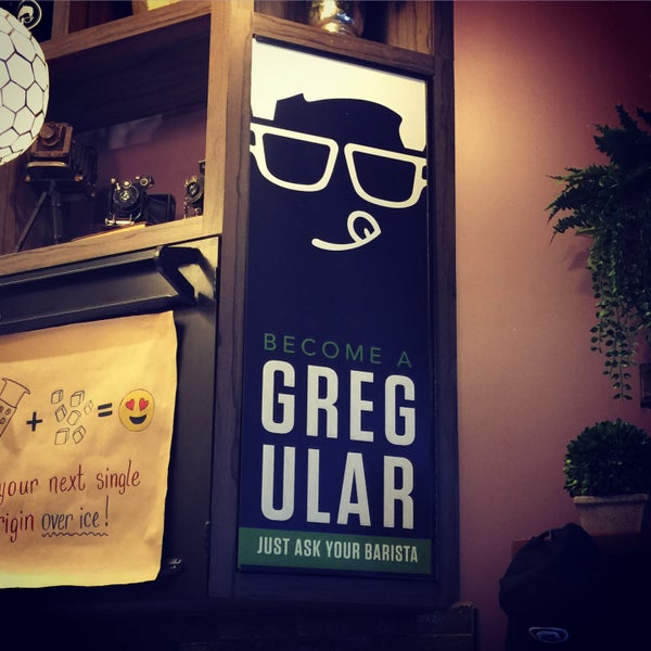 9/26/2016 tarihinde Cage Cafe G.ziyaretçi tarafından Gregorys Coffee'de çekilen fotoğraf