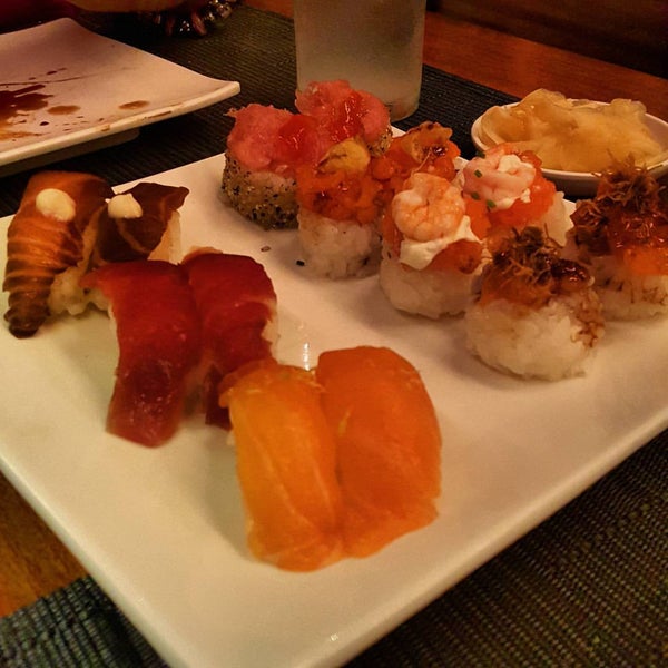 Снимок сделан в Kappa Sushi Bar пользователем Viva Gastronomia 3/8/2016