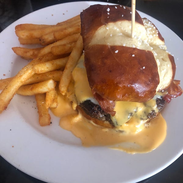 Had The Big Cheese and it was definitely cheesy! My partner had the Escobar. Don’t be fooled by appearances, this is a great burger spot with $2 and $3 beers and the burgers are very good!