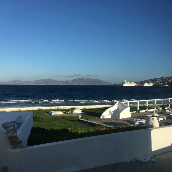 9/28/2016 tarihinde Ekaterina D.ziyaretçi tarafından Mykonos Bay Hotel'de çekilen fotoğraf
