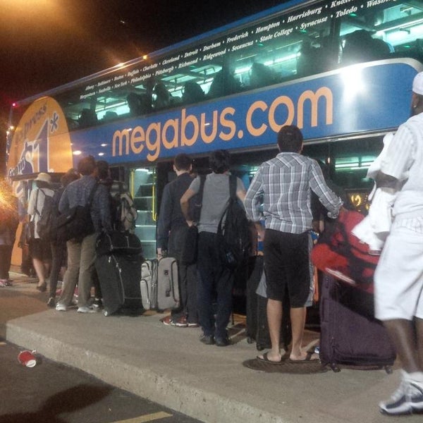Megabus Rochester Bus Station in Central Business District