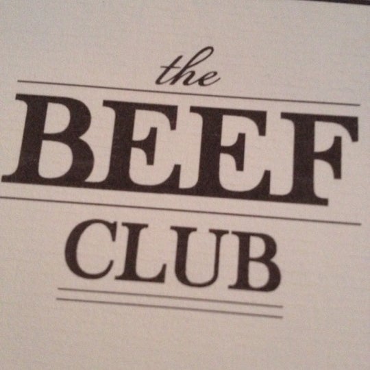 9/29/2012에 Antoine B.님이 The Beef Club에서 찍은 사진