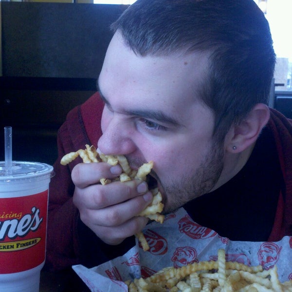 Photo taken at Raising Cane&#39;s Chicken Fingers by Keeya K. on 3/16/2013