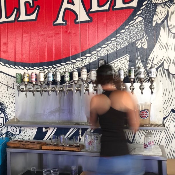 Photo taken at Oskar Blues Brewery by Mike B. on 9/1/2018