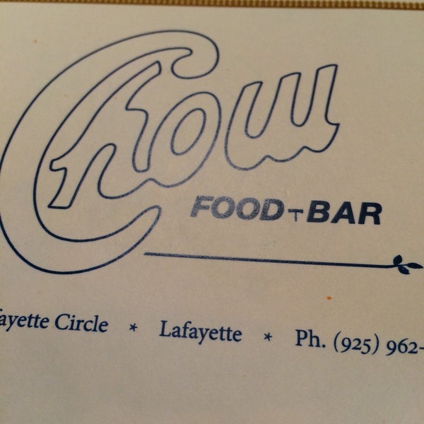 Photo taken at Chow - Lafayette by Kathy G. on 12/21/2014