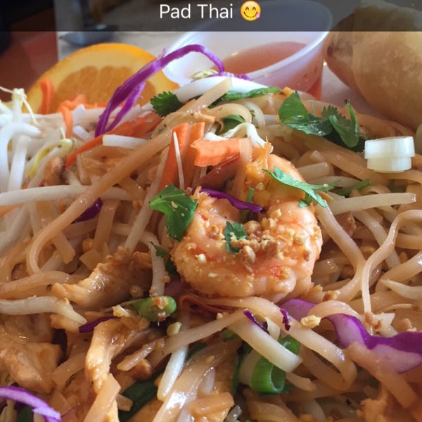 Photo taken at Thai Smile Palm Springs by @chefpandita on 4/15/2016