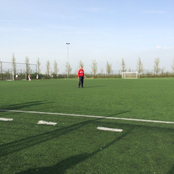 Photo taken at FC VVC Nieuw Vennep (fcvvc.nl) by Ilhan M. on 4/3/2014