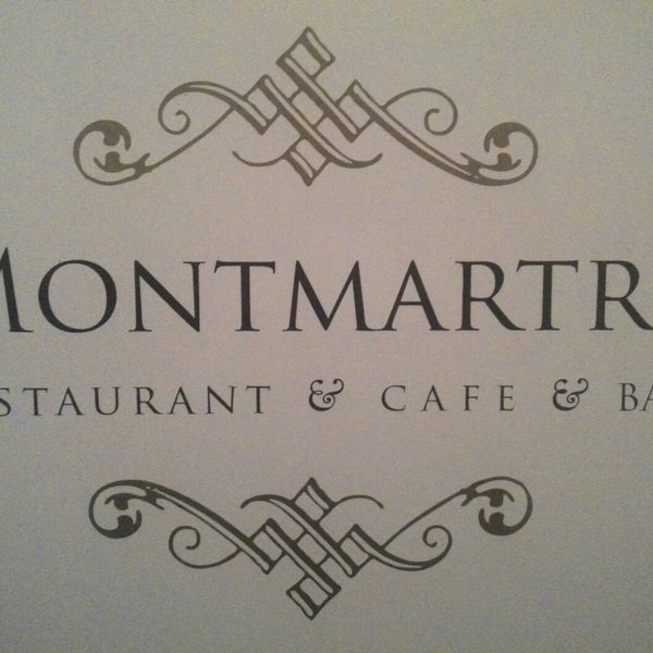 รูปภาพถ่ายที่ Montmartre Restaurant &amp; Cafe &amp; Bar โดย Hamlet M. เมื่อ 12/7/2014