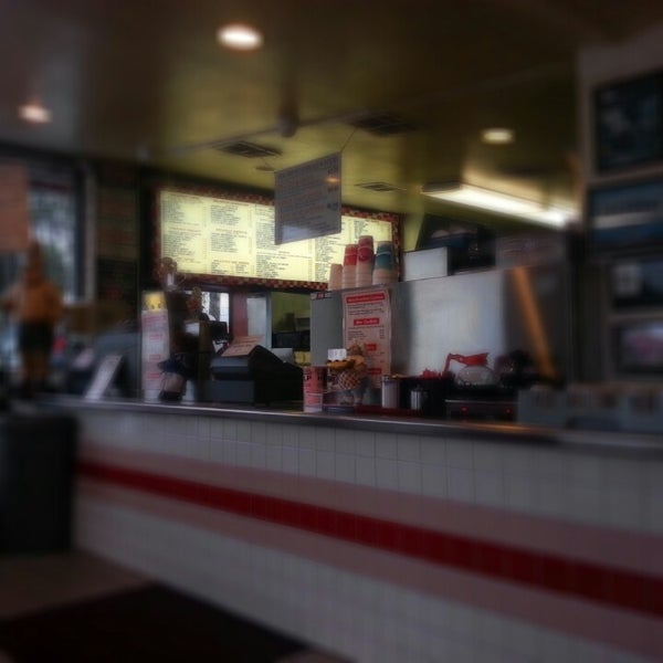 Photo taken at Angelo&#39;s Burgers by Gordon P. on 1/25/2013