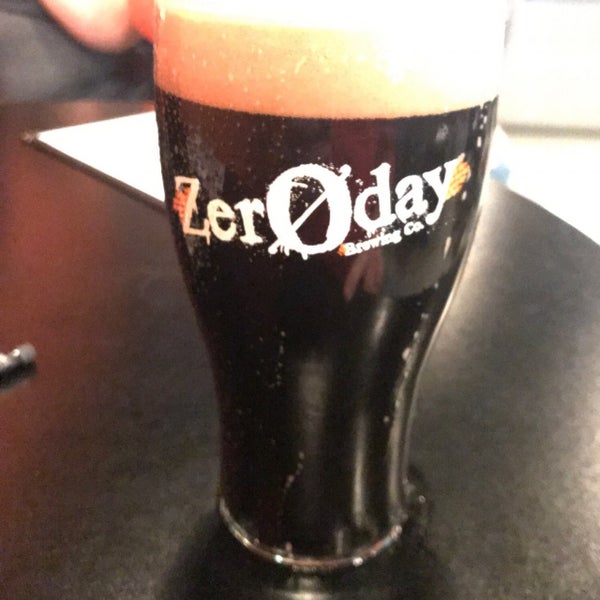 Photo taken at Zeroday Brewing Company by Samuel F. on 3/13/2019