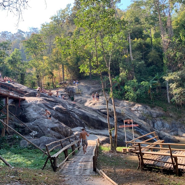 Photo taken at Moh Pang Waterfall by Sander Z. on 2/14/2020