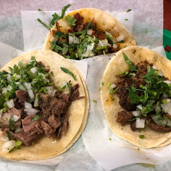 Photo taken at Taquería Los Comales 3 by Andrew W. on 6/23/2018