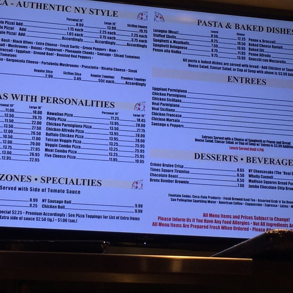 Empire Pizza Cafe Pizzeria in Fort Lauderdale