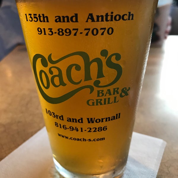 Photo taken at Coach&#39;s Bar and Grill by Ryan T. on 5/25/2018