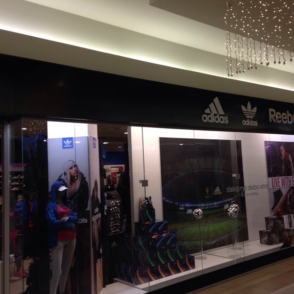 Photo taken at Stripes - Adidas Reebok Shop by Laci D. on 12/12/2013