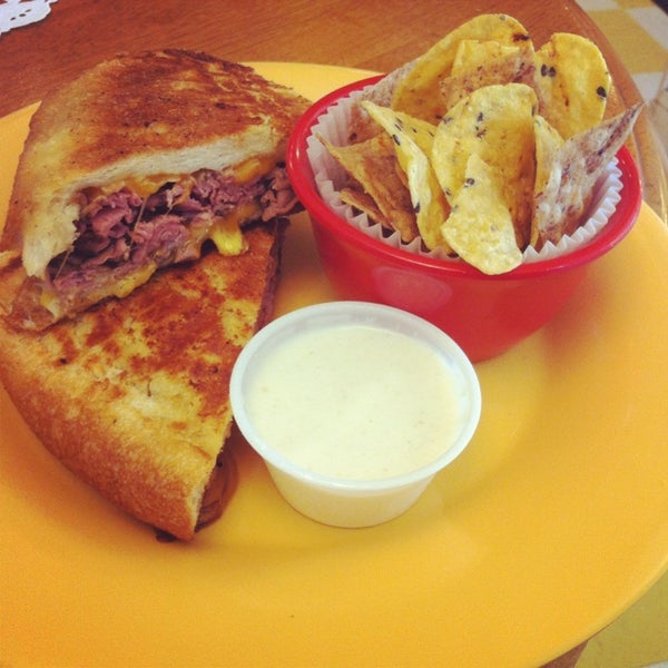 The roast beef melt is absolutely amazing! I like it so much I haven't tried anything else... the raspberry lemonade hits the spot as well!