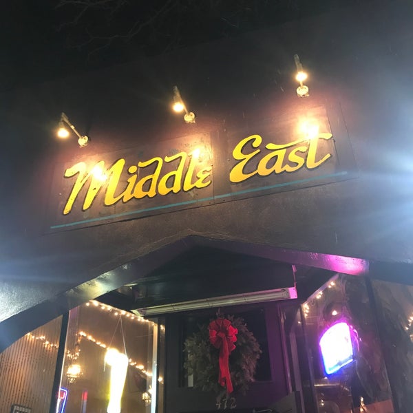 Photo taken at The Middle East Restaurant by Lea L. on 2/25/2018