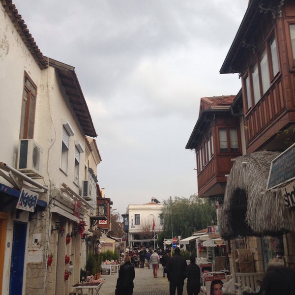Photo taken at Alaçatı by Atfiye A. on 1/18/2015