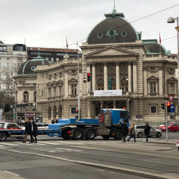 Photo taken at Volkstheater by Laurence H. on 3/8/2019