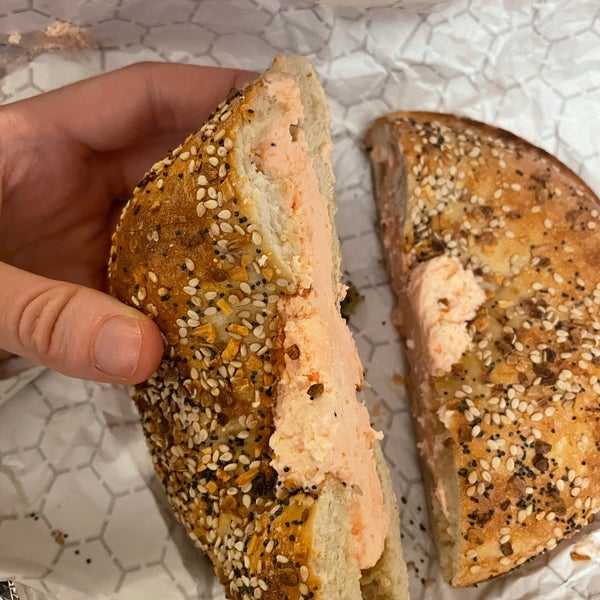 Everything is yes but don’t sleep on the salmon cream cheese