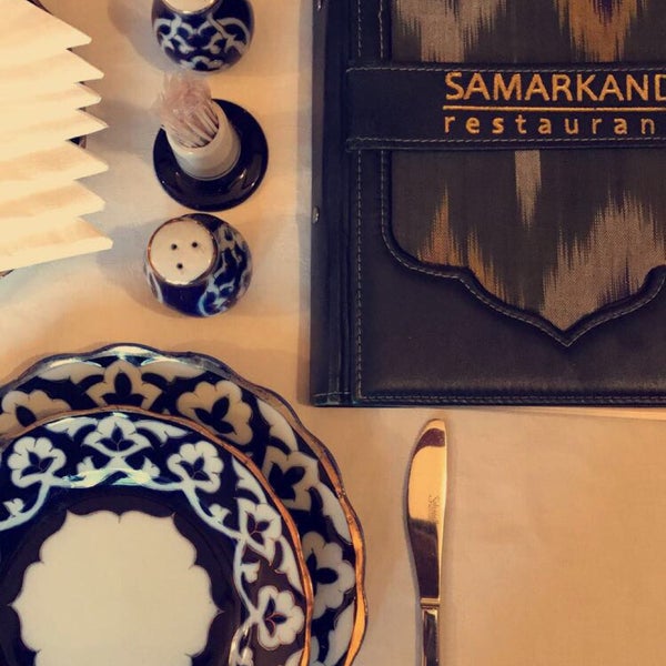Foto diambil di Restaurant &quot;Samarkand&quot; oleh Abdulrhman W. pada 3/18/2017