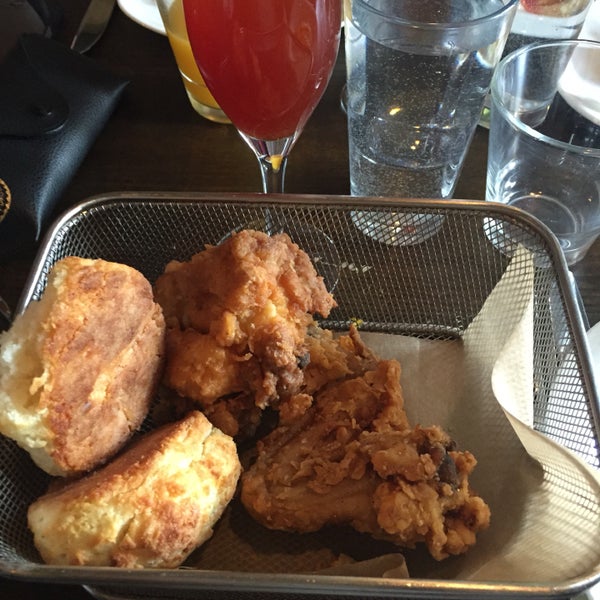The food is amazing--Sunday brunch is my thing here. The chef  takes pride in being consistent and using high quality ingredients... biscuits, fried chicken, the pancakes, grits, catfish--yum