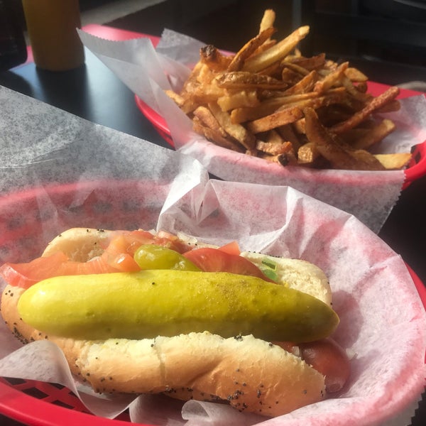 Photo taken at Hot&quot;G&quot;Dog by Bill D. on 8/27/2019
