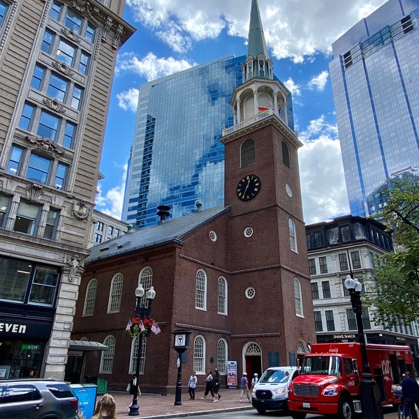 Photo taken at Old South Meeting House by Derek L. on 6/29/2022