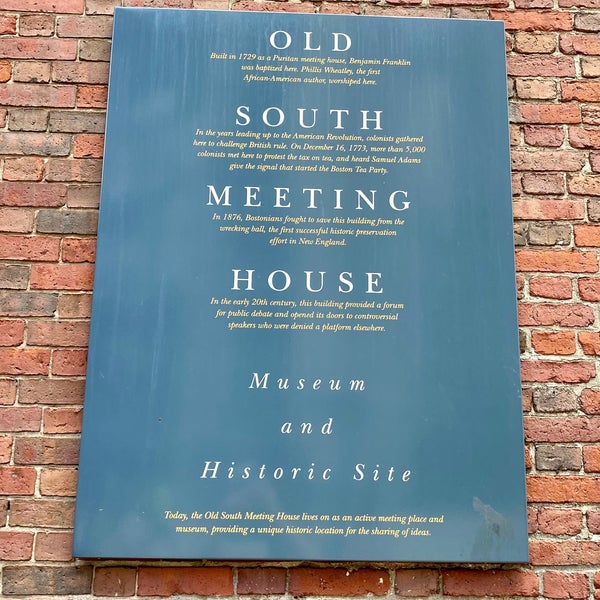 Foto scattata a Old South Meeting House da Derek L. il 6/29/2022