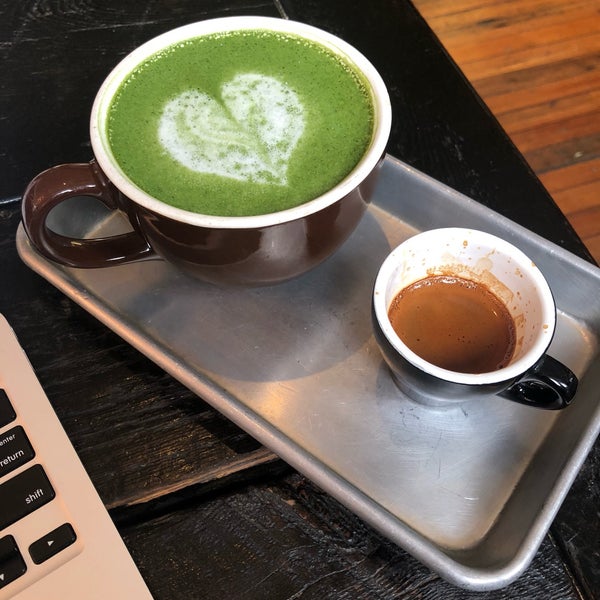 One of the best almond milk lattes I’ve ever had! Avocado toast is ok.