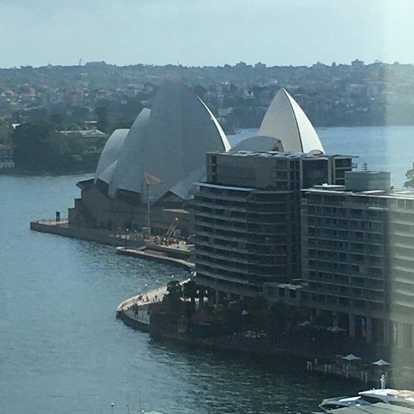 Photo taken at Sydney Harbour Marriott Hotel at Circular Quay by Karyn G. on 1/16/2022