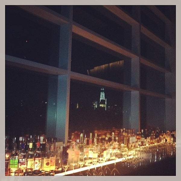 Photo taken at Chandelier Room at W Hotel by John N. on 9/21/2013