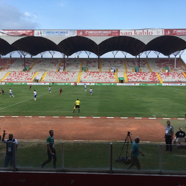 7/19/2017 tarihinde Koray D.ziyaretçi tarafından Samsun 19 Mayıs Stadyumu'de çekilen fotoğraf