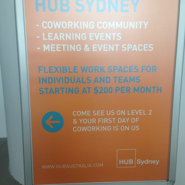 Снимок сделан в Hub Sydney пользователем Jan S. 11/25/2013