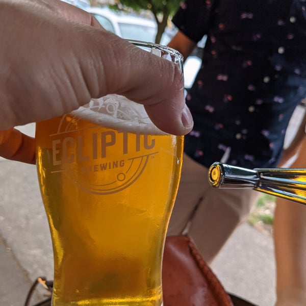 Photo taken at Ecliptic Brewing by Greg R. on 6/13/2021
