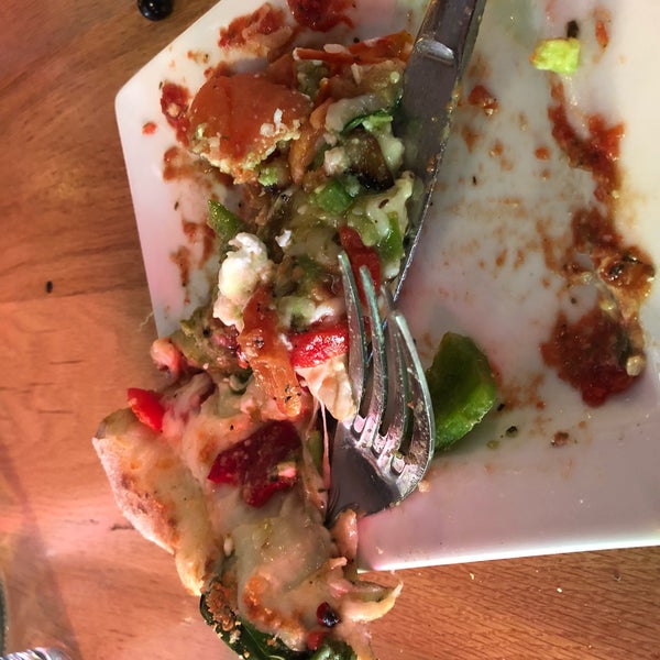 First all service sucks. It took 10 minute for the server to show up. I had worst pizza ever. It took them 20 min to bake it. It was half baked and soggy. Overtake worst experience.