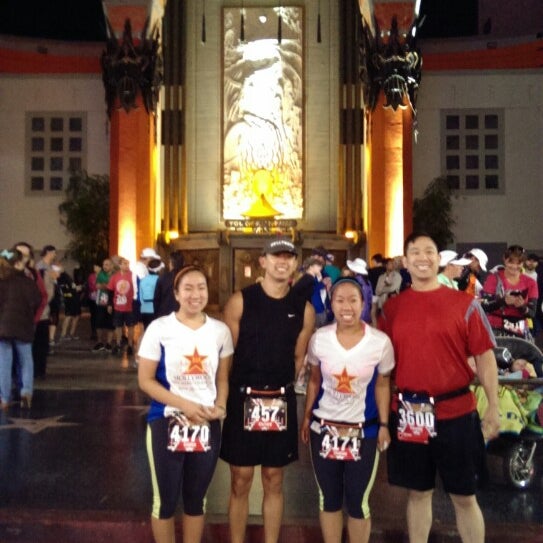 Photo taken at Hollywood Half Marathon &amp; 5k / 10k by Chelsey on 4/5/2014