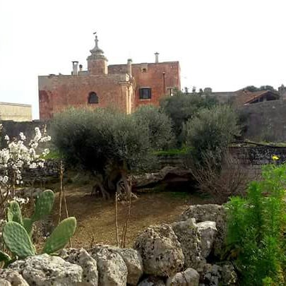 Das Foto wurde bei Masseria Spina Resort von Benedetta C. am 3/2/2015 aufgenommen