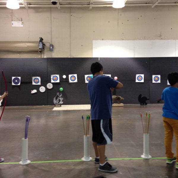 Photo taken at Texas Archery Academy by Brenda Cisneros M. on 5/24/2014