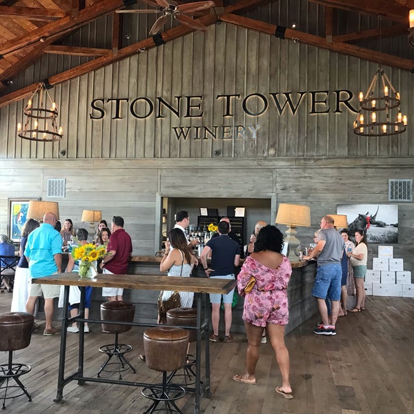 Photo taken at Stone Tower Winery by Donia on 7/26/2019