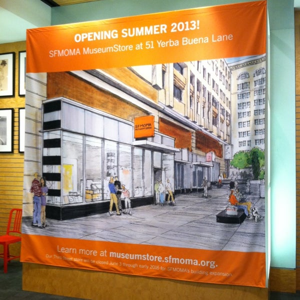 SFMOMA Museum Store Gift Shop in San Francisco