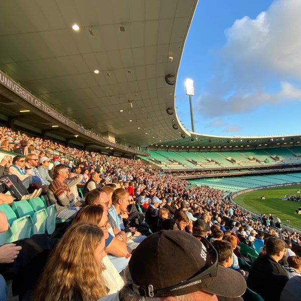 Photo taken at Sydney Cricket Ground by Geoff K. on 5/23/2021