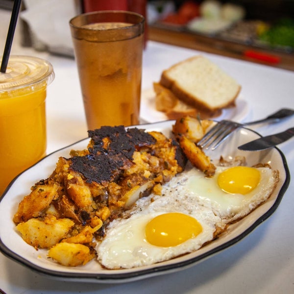 Slinging kosher classics since 1938. Its $7 breakfast, available until 11am, comes with two eggs any style, home fries, B&H challah bread, orange juice and coffee or tea. -TimeOut best cheap eats