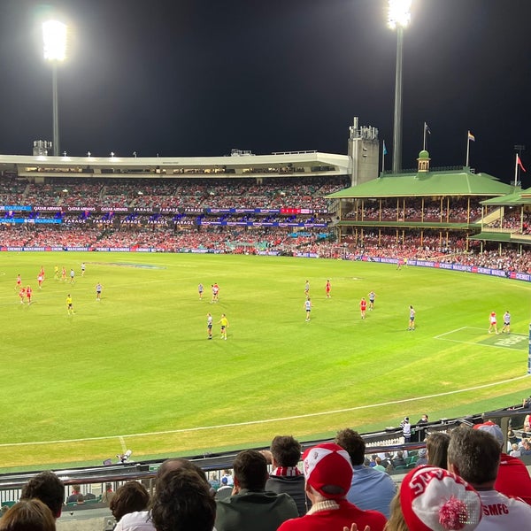 Photo taken at Sydney Cricket Ground by Geoff K. on 3/25/2022