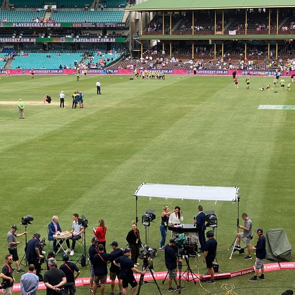 Photo taken at Sydney Cricket Ground by Geoff K. on 1/6/2020