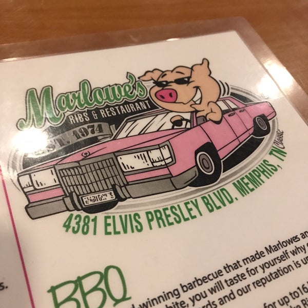 Photo taken at Marlowe&#39;s Ribs &amp; Restaurant by Jay F. on 4/2/2018