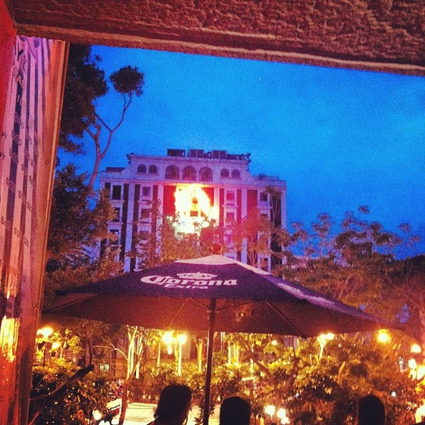 В ресторане la terraza del Casino